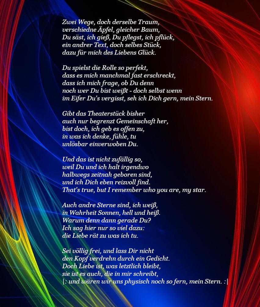 F&uuml;r einen Stern